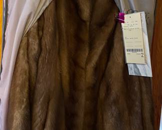 Vintage Fur Coat with Paperwork