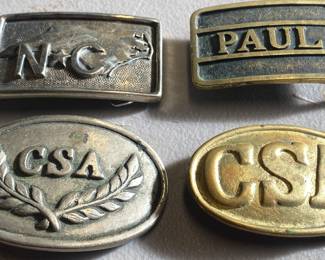 Vintage Belt Buckles