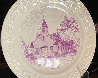 Bunker Hill Methodist Church Plate