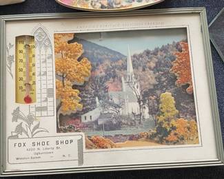 Fox Shoe Shop Advertising Calendar Winston Salem, N.C.