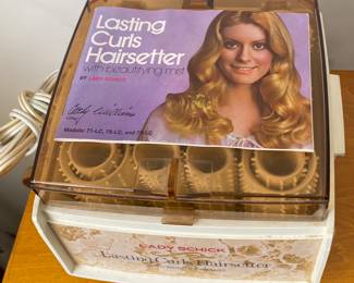 Vintage Lady Schick Lasting Curls Hairsetter