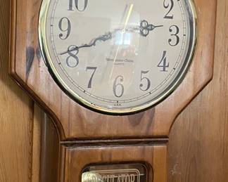 Ingraham Regulator Wall Clock