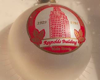 1995 Reynolds Tobacco Building Christmas Ornament