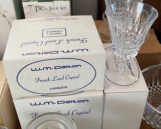 Dalton Crystal Goblets