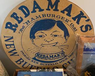 Redamak's Hamburger Ad