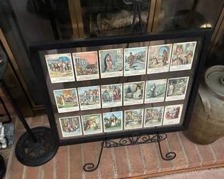 Old Religious Premium Cards (Framed)