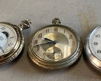 Pocket Watches (Not Running)