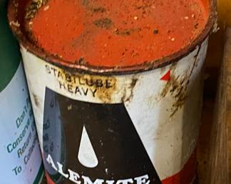 Alemite Lubricant Can