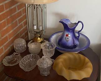 Double Drop Leaf Lamp Table