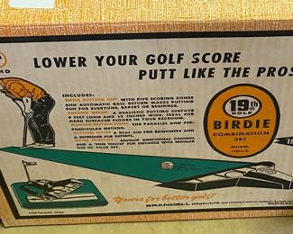 Vintage Practice Putter Set