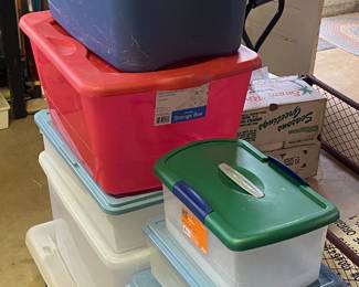 Storage Tubs