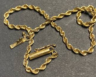 14K Gold Bracelet