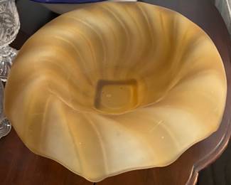 Satin Glass Bowl