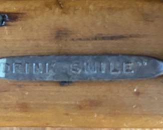 Old "Drink Smile" Bottle Opener