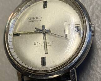 Gruen 25 Jewel Watch (Intermittent Running)
