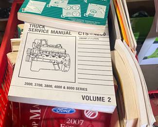 Automotive/Truck Service Manuals