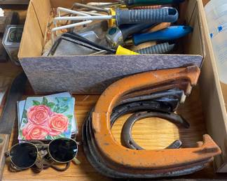 Horseshoe Set/Garden Tools