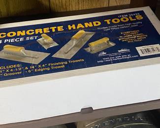 Concrete Hand Tools Set