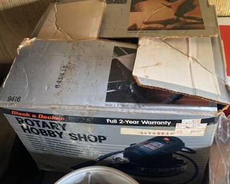 Black & Decker Rotary Hobby Shop