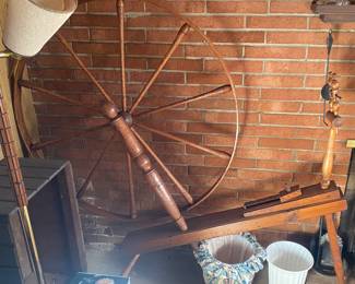 Antique Spinning Wheel