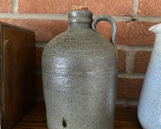 Old N.C. Pottery Salt Glaze Jug