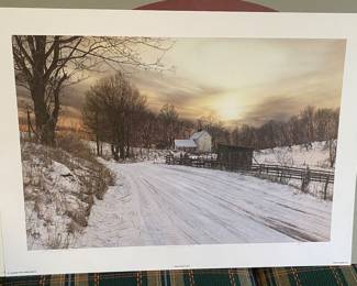 Phillip Philbeck "Silent Winter's Eve" Print