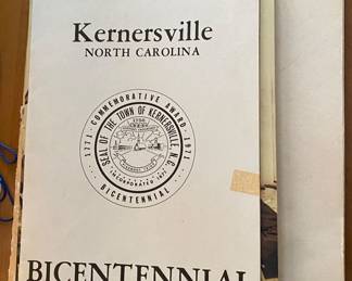 Kernersville, N.C. Programs and Ephemera
