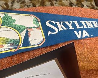 Skyline Drive, Va. Pennant