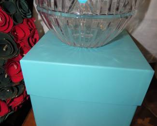 Brand new Tiffany bowl with box.