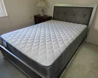 Fullsize bed set and headboard.