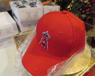 10 brand new LA Angels baseball caps.
