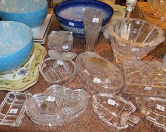 Crystal pieces.