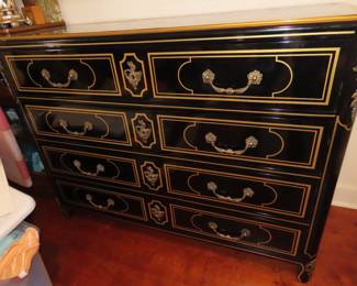 Chinoiserie chest of drawers. Fabulous.