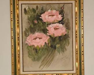 Painting by Claudine Wiggins