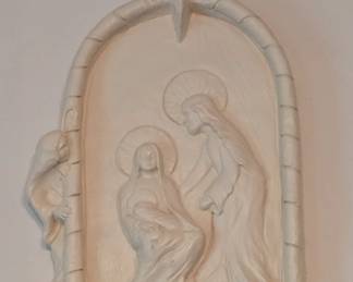 Mary and Jesus Plaque 