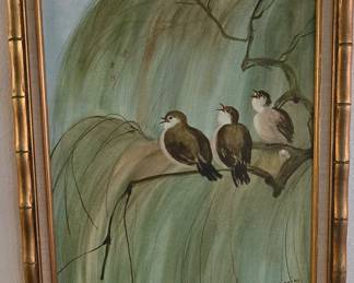Painting by Claudine Wiggins