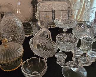 Crystal Serving Pieces