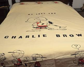 Full Bed - Charlie Brown Vintage Bedspread 