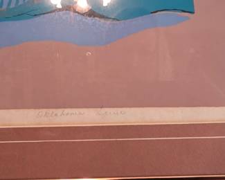 Signed on picture