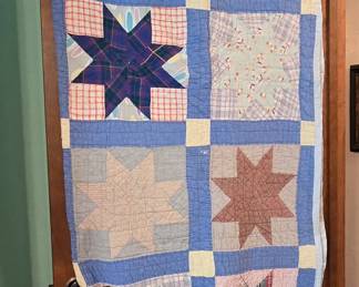 Vintage Handmade Quilt 