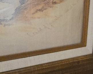 Signature on Painting 