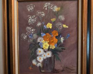 Floral Painting by Claudine Wiggins