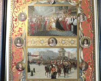 Queen Victoria Coronation in 1838 and her Golden Jubilee in 1887