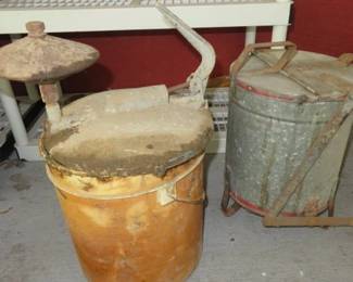 Vintage Oil or Grease Bucket Pump