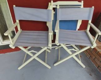 Folding Director's Chairs/Sling Beach Chair