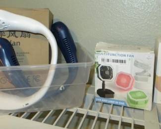 Portable Neck & Desk Fans