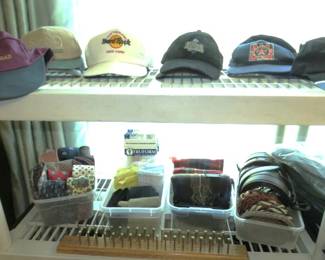 Men's Baseball Caps/Ties/Socks