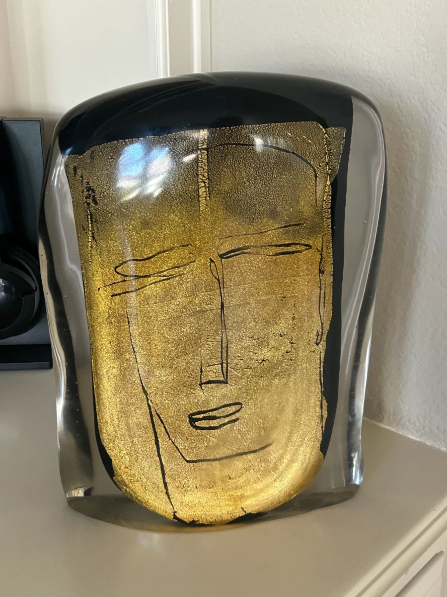 Original Murano, signed by artist, with paperwork
