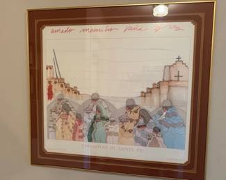 1981 signed Pena - Christmas