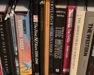 LOTS of Books.     I mean LOTS >>>>LOTS